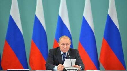 Läuft nicht gerade rund vor der WM. Russlands Präsident Wladimir Putin.