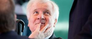 Horst Seehofer (CSU), Bundesminister für Inneres, Heimat und Bau.