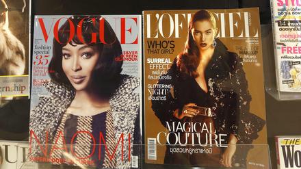 Naomi Campbell auf dem Cover der thailändischen "Vogue".
