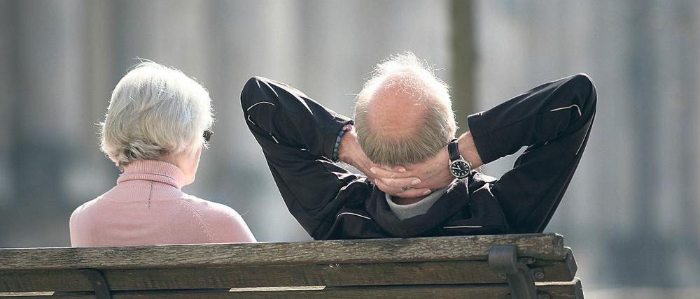 Sonnige Aussichten: Berliner werden immer älter. 