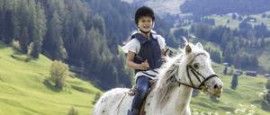 Wie im Märchen. Jede kleine Reiterin darf sich heute wie eine Prinzessin fühlen.