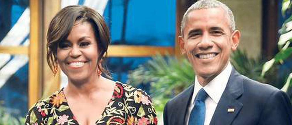 Neue Rolle: Michelle und Brarack Obama stehen seit Montag bei Netflix unter Produzentenvertrag.