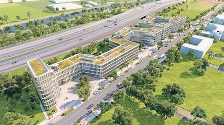 Gewerbeimmobilienprojekt „Brain Box Berlin“ in Adlershof.