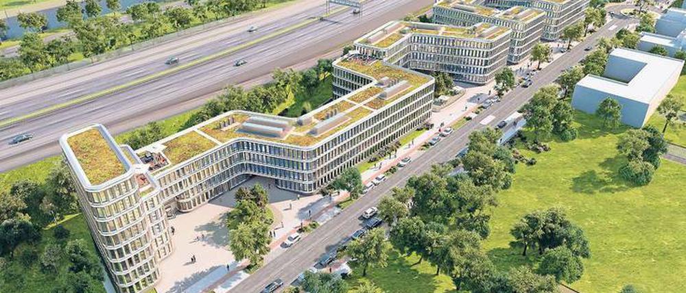 Gewerbeimmobilienprojekt „Brain Box Berlin“ in Adlershof.