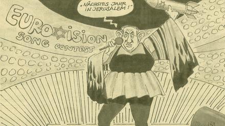 Umstritten. Dieter Hanitzsch steht weiter zu seiner der Karikatur, die am Dienstag auf der Meinungsseite der „Süddeutschen“ erschienen ist.