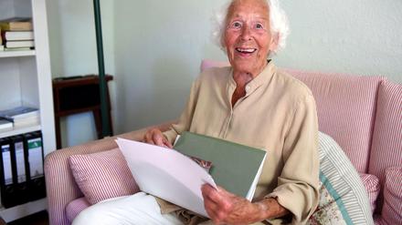 Renate Delfs - hier vor vier Jahren - war Flensburgerin mit Leidenschaft.