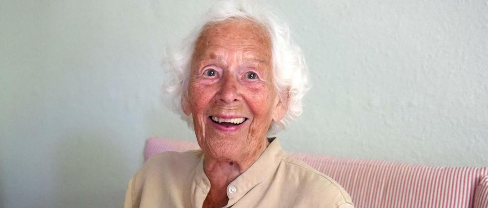 Renate Delfs - hier vor vier Jahren - war Flensburgerin mit Leidenschaft.