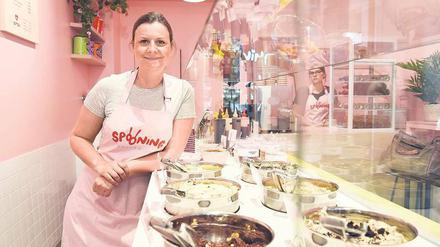 Nichts für Diätfanatiker. Verschiedene Sorten Keksteig gibt es in Diana Hildebrands Laden in Prenzlauer Berg. 