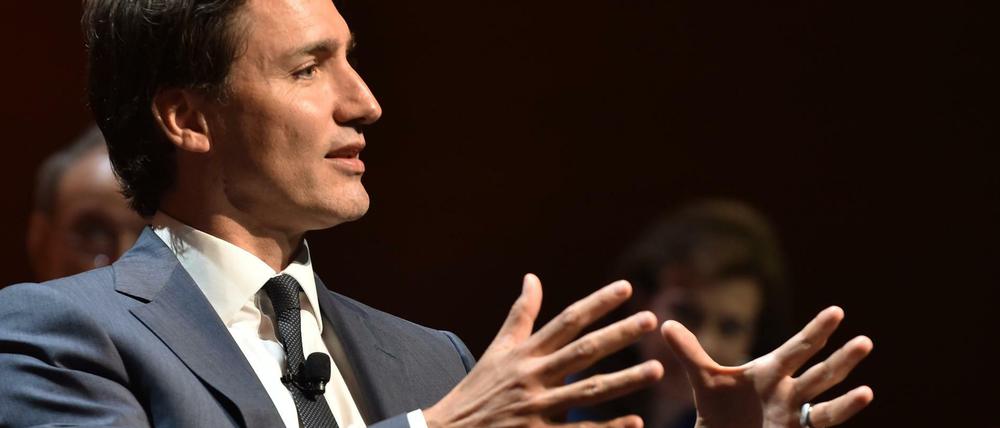 Justin Trudeau (46) ist seit November 2015 Premierminister Kanadas.