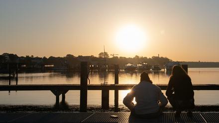 Idylle am Müggelsee: Diesmal ohne Feuerwerk zum Bölschestraßenfest. 