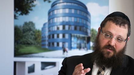 Rabbiner Yehuda Teichtal, Vorsitzender des Chabad Jüdischen Bildungszentrums.