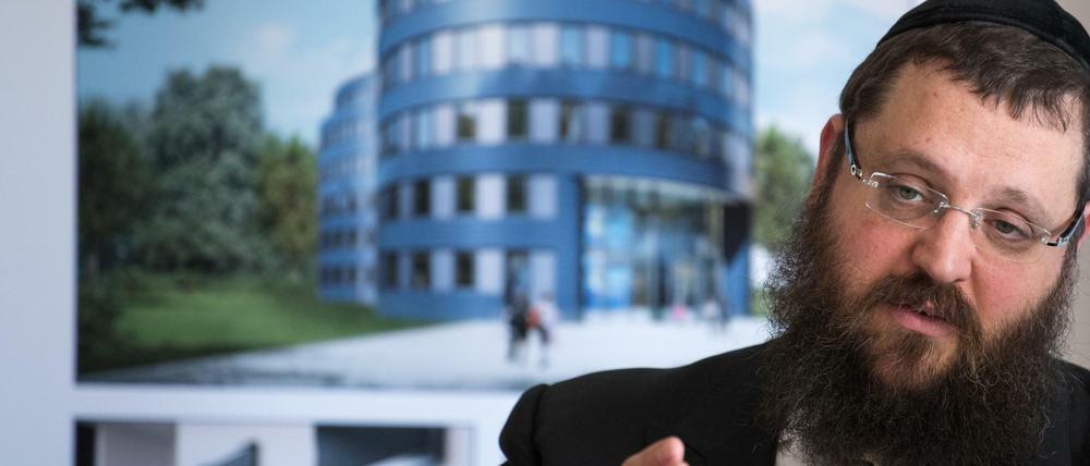 Rabbiner Yehuda Teichtal, Vorsitzender des Chabad Jüdischen Bildungszentrums.