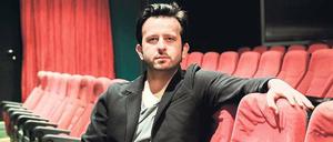Tiefe Einblicke in die türkische Gesellschaft. Murat Mahmutyazicioglu, Autor und Dramatiker, im "Duru Tiyatro" (Duru Theater) im Stadtteil Kadiköy in Instanbul. Wärehnd der "Langen Nacht der Ideen 2018" wird er im Gorki-Theater auftreten.