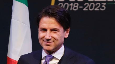 Giuseppe Conte, der neue Premierminister Italiens. 