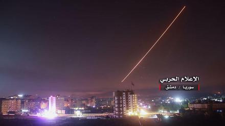 n Auch Ziele in der Nähe von Damaskus waren in jüngster Zeit bereits im Visier israelischer Raketen. 
