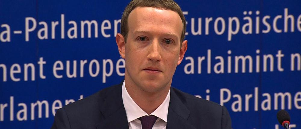 Facebook-Chef Mark Zuckerberg