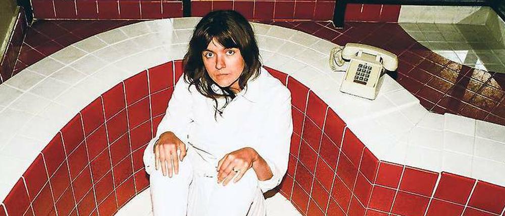 Die australische Singer-Songwriterin Courtney Barnett. 