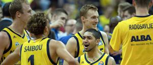 Die Basketballer von Alba stehen im Finale um die deutsche Meisterschaft. 