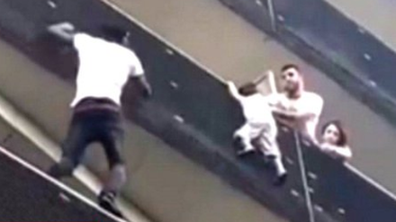 Rettung in Paris: "Spiderman" greift ein