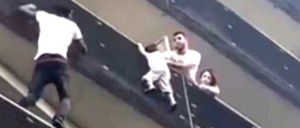 Rettung in Paris: "Spiderman" greift ein