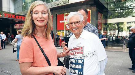 Danke und Tschüs. Katja Weitzenböck gab fleißig Autogramme. 