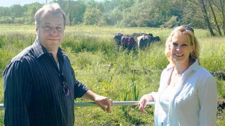 Die Tiere wurden auch von Bezirksbürgermeister Frank Balzer und Bezirksstadträtin Katrin Schultze-Berndt empfangen.