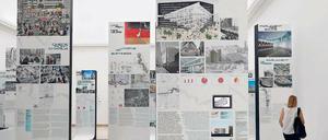 Offene Grenze: Ein Blick in den Deutschen Pavillon.