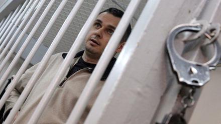 Hinter Gittern: der Filmemacher Oleg Senzow. 