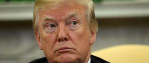 US-Präsident Donald Trump im Mai bei einem Treffen im Weißen Haus in Washington.