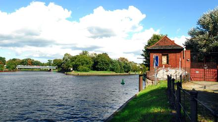 In Spandau, wo der Schiffswrack in der Havel gefunden wurde, treffen Spree und Havel aufeinander. 