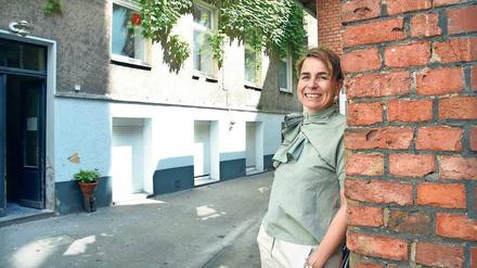 Yvonne von Langsdorff hat sich für das Vorkaufsrecht in der Zossener Straße 48 eingesetzt. 