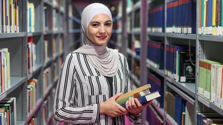 Eine junge Muslima (Symbolbild)