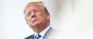 US-Präsident Donald Trump am Memorial Day in Arlington, Virginia