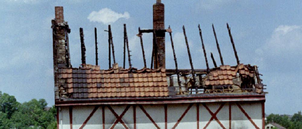 Ort des Anschlags in Solingen am 29. Mai 1993 