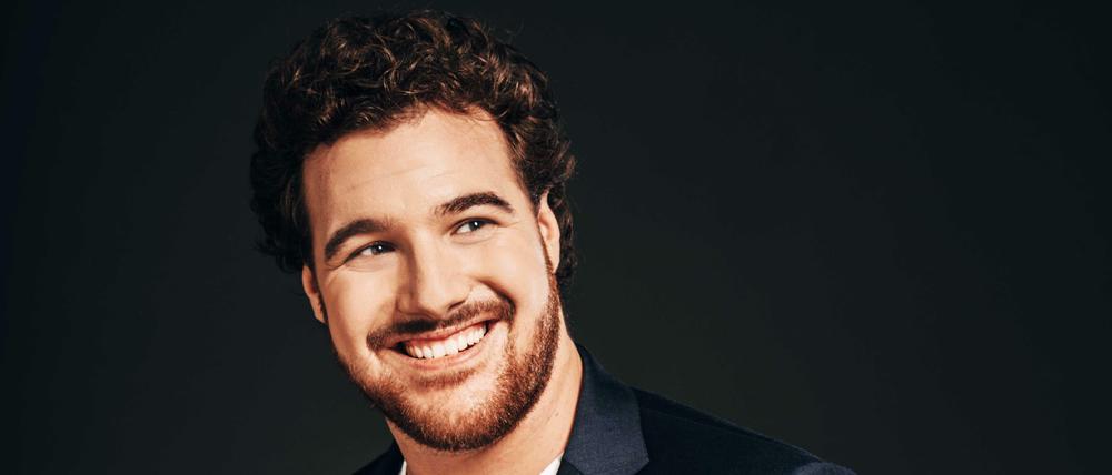 Odysseus mit Zahnputzlächeln. Tenor Mario Peter, 31.