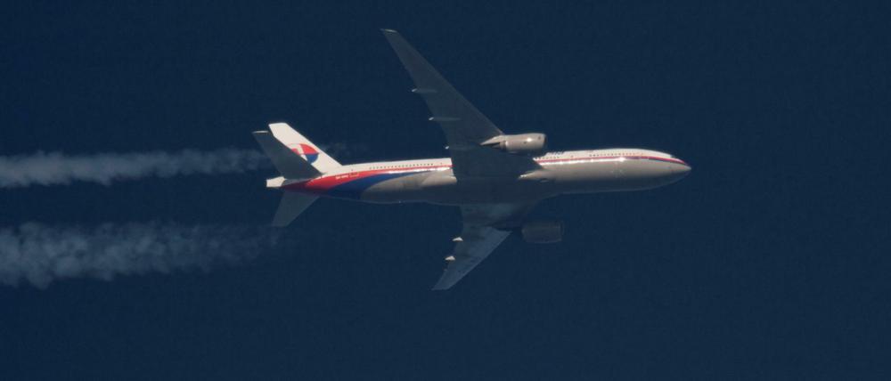 Die Maschine der Fluglinie Malaysia Airlines war im März 2014 plötzlich vom Radarschirm verschwunden.