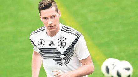 Schon etabliert beim Bundestrainer. 42 Länderspiele hat Draxler bisher für die deutsche A-Mannschaft absolviert. Foto: Miguel Medina/AFP
