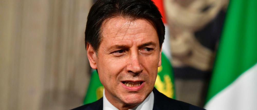 Sollte die Regierung führen: Giuseppe Conte.