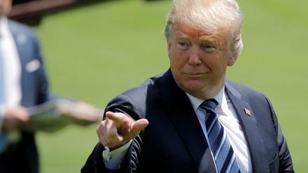 US-Präsident Donald Trump. Was ist sein Kalkül?