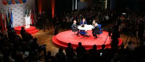 Panel bei der Gobal Solutions