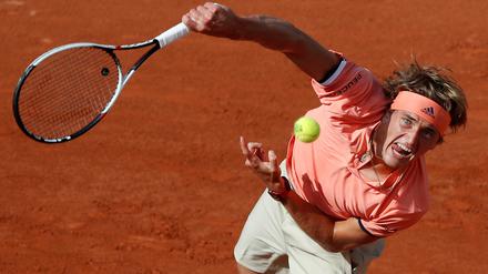 Alexander Zverev war nicht aufzuhalten am Sonntag.