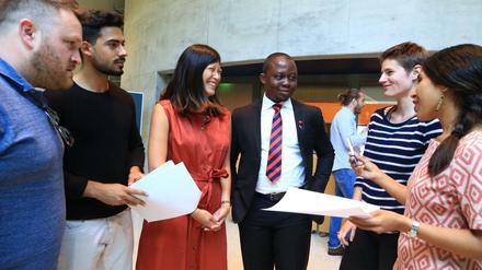 Der Nigerianer Oyindamola Johnson, 35, gehört zum aktuellen Jahrgang der „Global Solutions Summer School“.