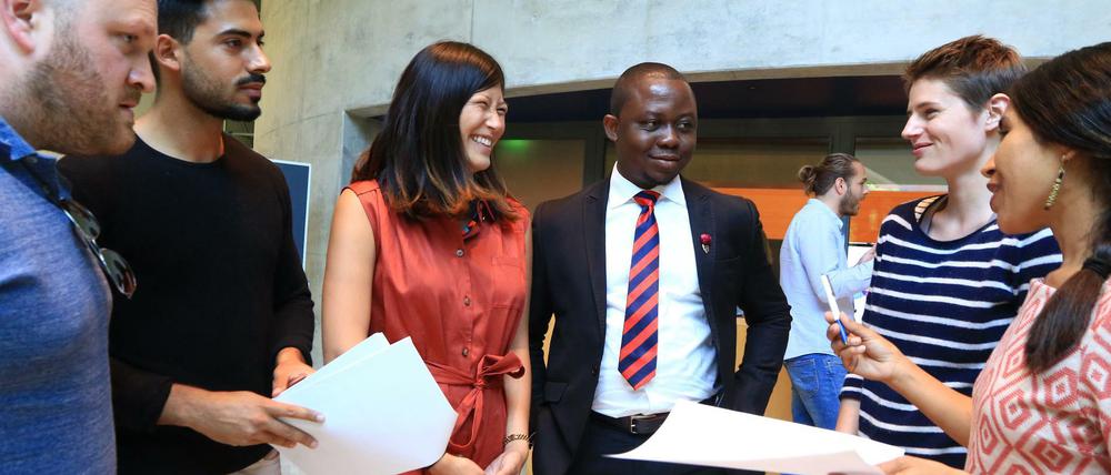 Der Nigerianer Oyindamola Johnson, 35, gehört zum aktuellen Jahrgang der „Global Solutions Summer School“.