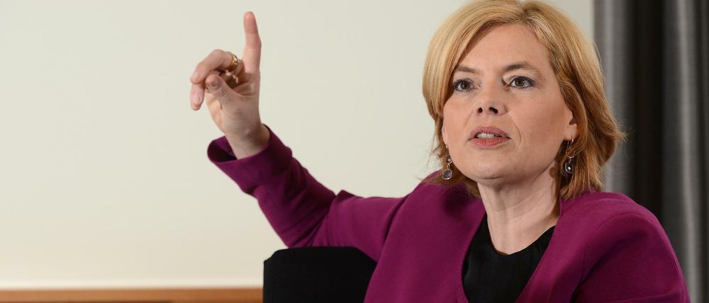 CDU-Vizevorsitzende Julia Klöckner ist seit März Bundesministerin für Ernährung und Landwirtschaft.