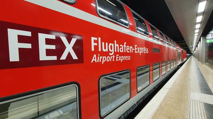 Flughafen-Express Zug