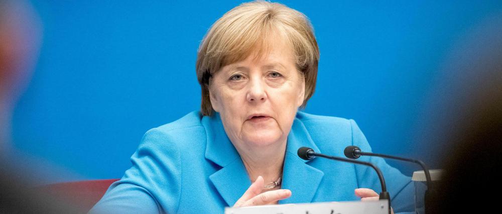 Hohe Parteispende geleistet: Bundeskanzlerin Angela Merkel (CDU).