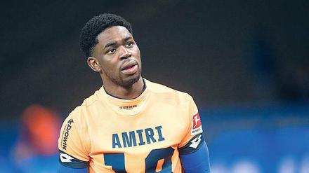 Selbstbewusst. Jordan Torunarigha von Hertha BSC.