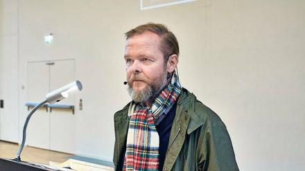 „Alles, was sich zu ernst nimmt, ist reif für die Parodie.“ Christian Kracht, 51, bei seiner Poetik-Vorlesung.