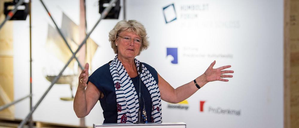 Kulturstaatsministerin und Berliner CDU-Chefin Monika Grütters (CDU). 