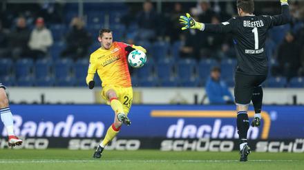 Steven Skrzybski schießt seine Tore künftig für Schalke 04. 